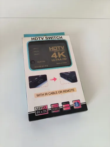 Switch Divisor Hd Hub Hdmi 1.4 Splitter Com Controle
