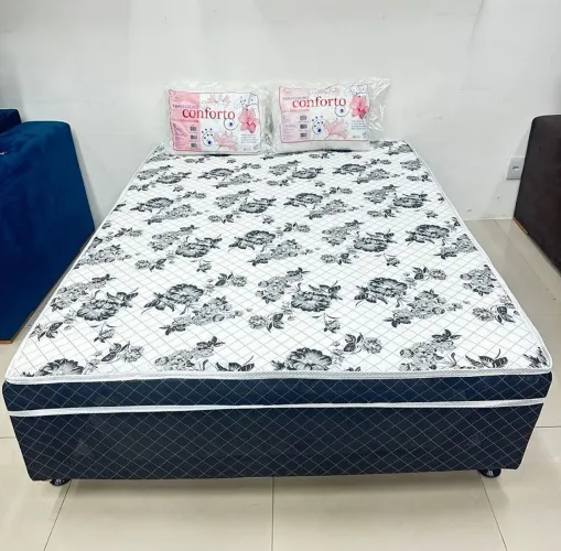 Cama Box Casal - Entrega em 24 HORAS