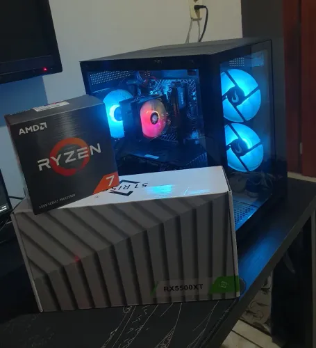 PC Gamer Ryzen 5 5500/RX 5500 XT 8gb