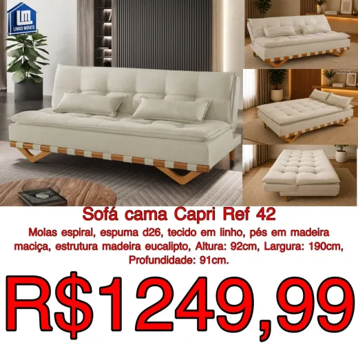 SOFÁ CAMA CAPRI