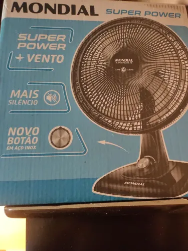 Ventilador mondial super Power novo e lacrado