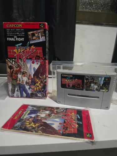 Final Fight 1 Super Famicom - CIB Original JP - Nintendo