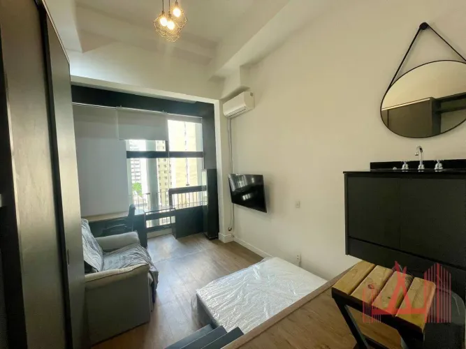 Studio MOBILIADO para Locação com 1 dormitório, com 27 m² - Perdizes