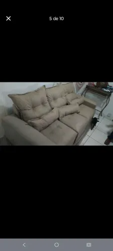 Sofá retrátil de 2 00 metros 