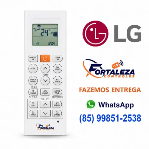 Controle Ar Condicionado LG Akb * Dual Inverter - - Entrega Para Toda a Fortaleza