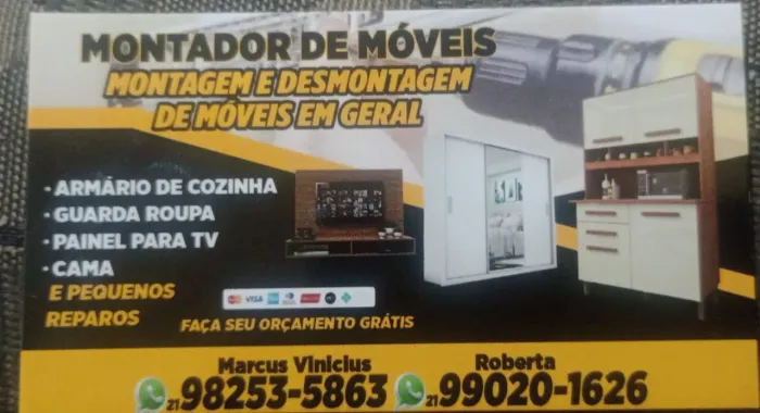 Montador e desmontador de móveis