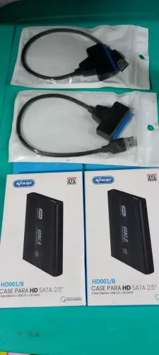 cases para hds de notebook, transaforma em hd externo