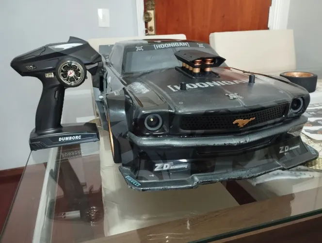 Automodelo escala 1/7 Mustang ZD Racing EX07 Brushless 6s Hobbywing Hoonigan