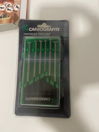 Kit de Chaves de Precisão Carbografite - 6 Peças