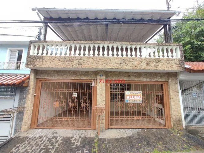 Sobrado com 4 dormitórios para alugar, 180 m² por R$ 4.150,00/mês - Vila Rosália - Guarulh