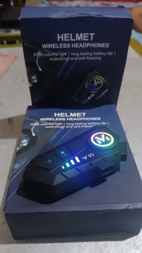 Fone Bluetooth para Capacete(Novo)