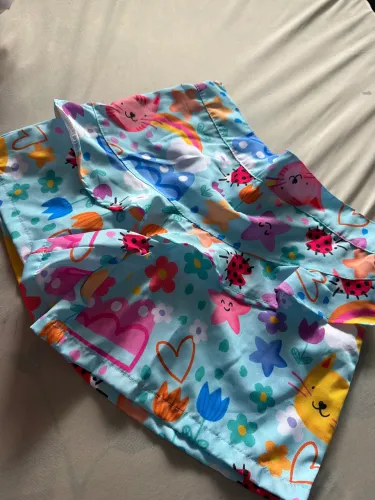 Short Novo em crepe Tam 10