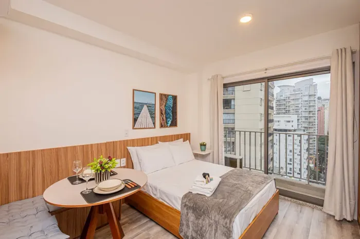 Apartamento para aluguel tem 24 metros quadrados com 1 quarto