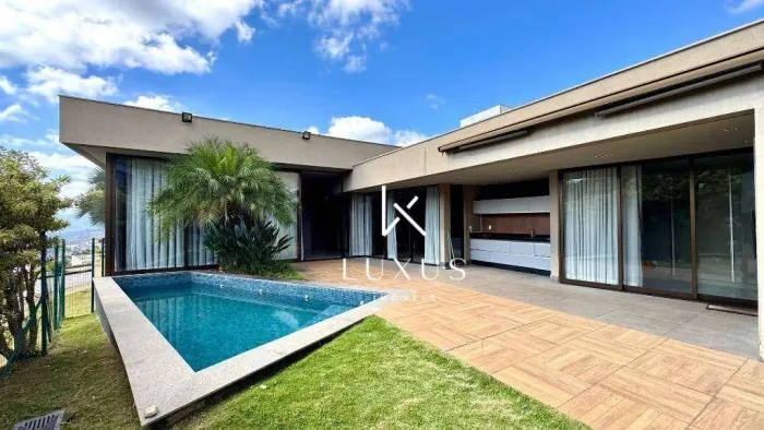 Casa com 4 dormitórios para alugar, 368 m² - Quintas do Sol - Nova Lima/MG