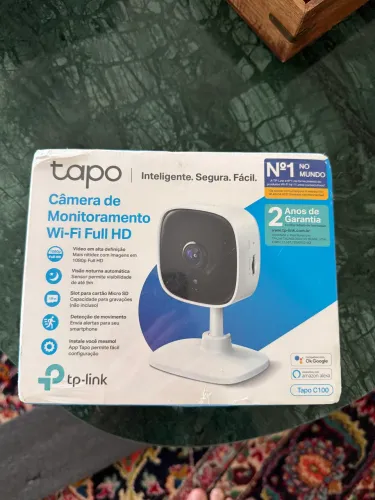 Câmera TAPO Wi-Fi Full HD Nova Lacrada 