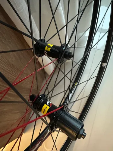 Par de rodas bicicleta speed Mavic