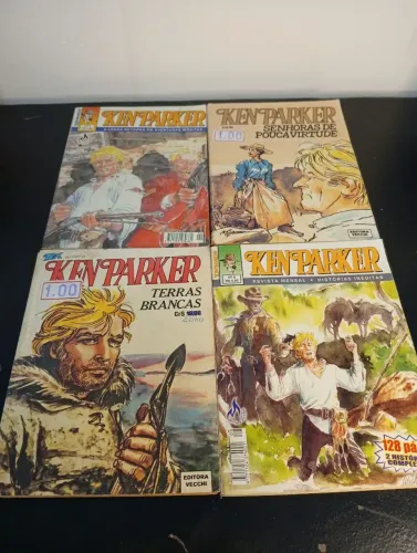 Lote de gibis Ken Parker