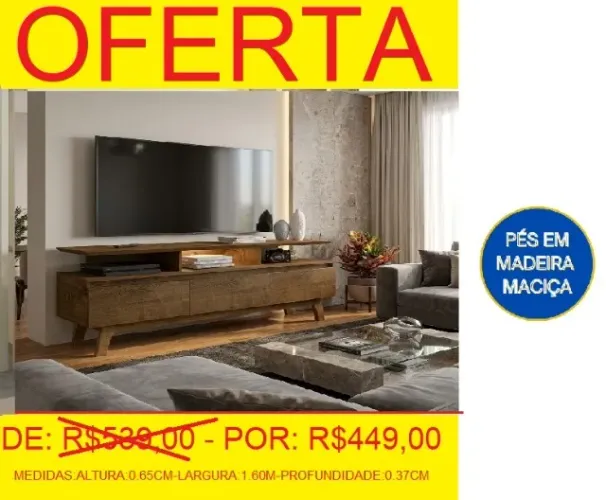 rack- oferta - madeira - compre e retire hoje mesmo 