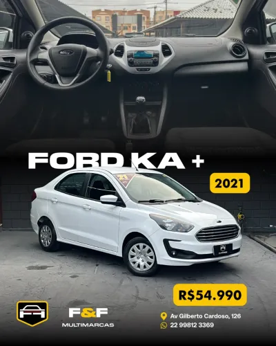 Ford KA 1.5 Sedan SE 12V Flex 4P Mec. 2021