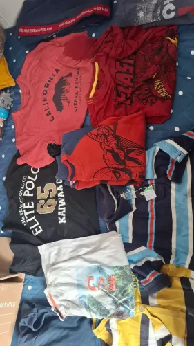 Lote roupas menino 10/12..