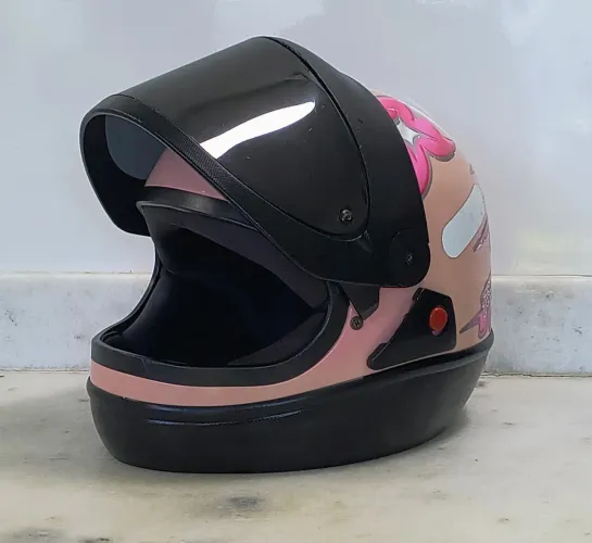 Capacete Original San Marino Grafic Automatic Tamanho 58 - Em Ótimo Estado