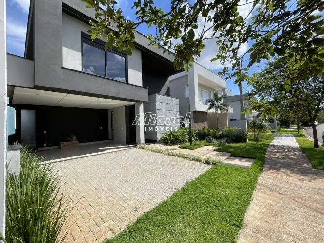 Casa em Condomínio, à venda, Santa Rosa - 3 quartos Residencial Villa D'Aquila - Piracicab