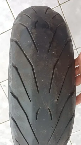 Pneu moto pirelli 160/60/17 cb300, cb500, xj6, dominar 400, z400,mt-07