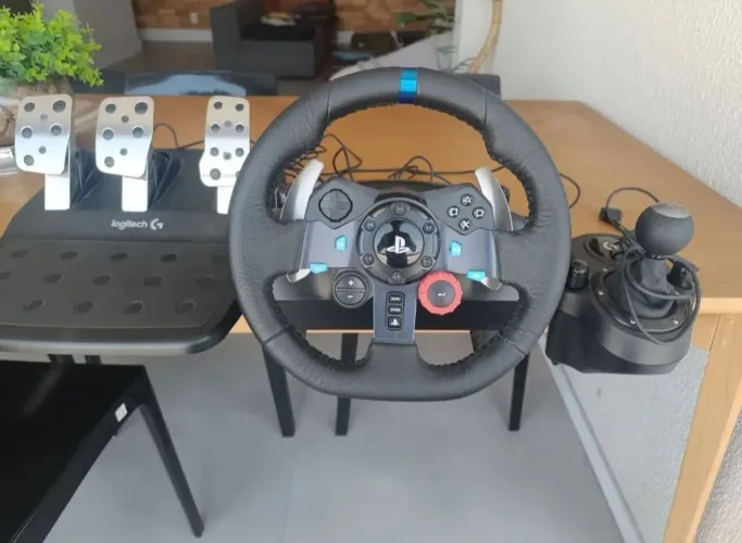 Volante Logitech G29 + Câmbio, Force Feedback Perfeito Estado