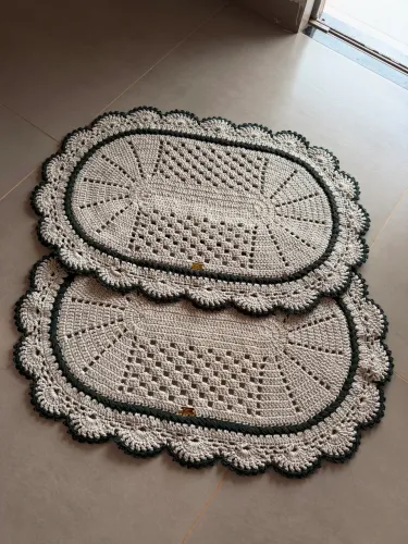 VENDO KIT DE TAPETE DE CROCHÊ 