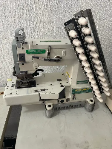 Maquina de passar cos 12 agulhas siruba cm garantia 6000$