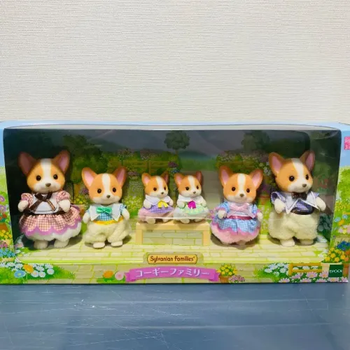 Sylvanian families - familia Corgie