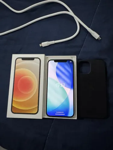 IPHONE 12 128gb branco SEMINOVO