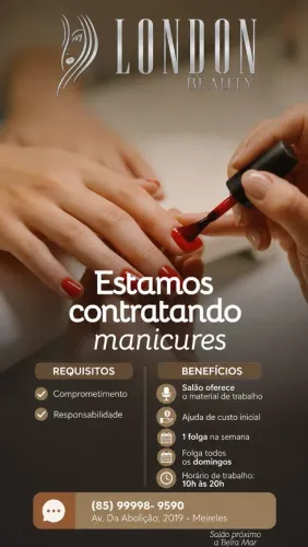 Vaga de manicure