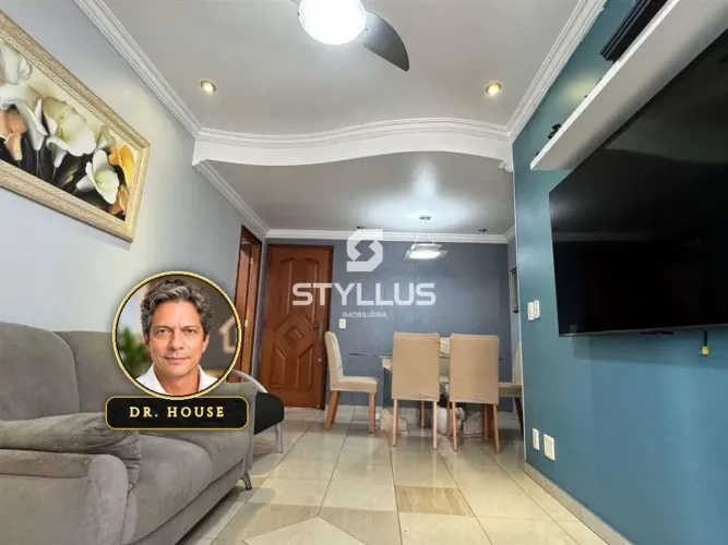 Apartamento Espaçoso com Suíte e Varanda em Engenho de Dentro! M68H