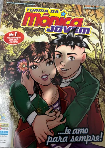 Gibi Turma da Mônica jovem