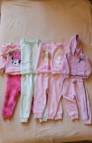 5 conjuntos de moletom menina 2 anos