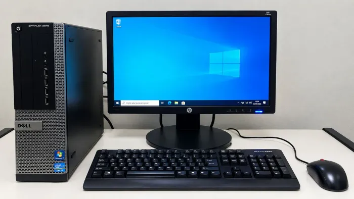 Kit Dell Core i5-3470, CPU 3.20GHz, 4Gb RAM e SSD-120 com monitor LCD 19 polegadas
