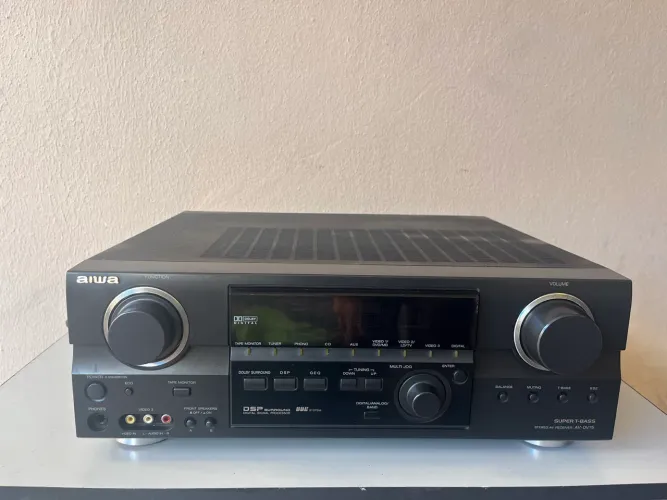 Receiver Aiwa AV-DV75 Importado Japão Funcionando Perfeito 150W! Único no Brasil!