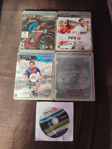 5 jogos originais para Playstation 3
