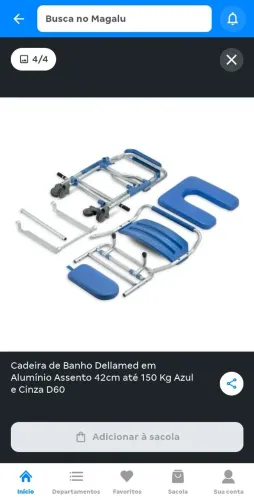 Cadeira de banho