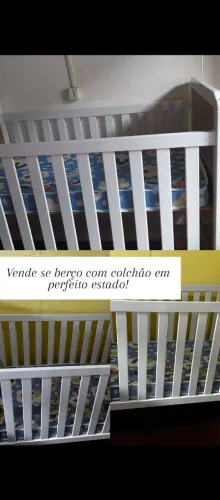 Berço e colchão