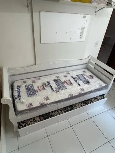 Bicama com colchão novo