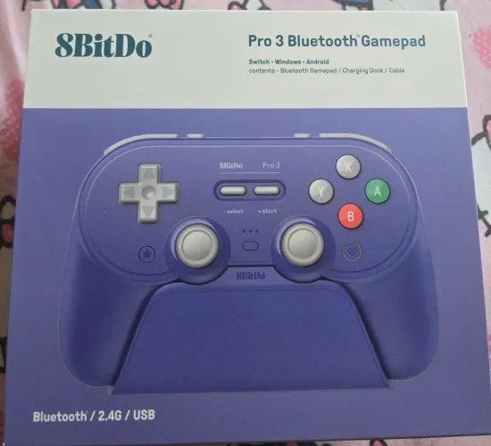 Controle 8bitdo 3 Pro PC, Nintendo Switch e Android
