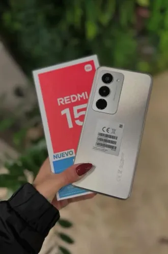Carnaval de Telefone Novo - Redmi 15 Cinza - 256gb