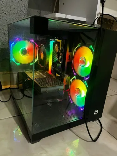 Pc gamer completo troco por ps5 mais volta