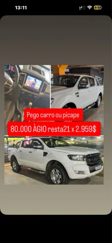 Ford Ranger XLT 3.2 20V 4X4 CD Diesel Aut. 2017
