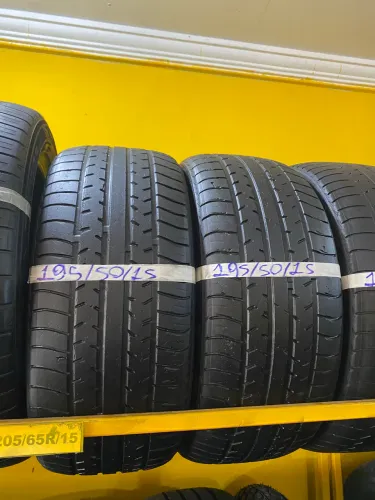 Pneu 195/50/15 usado tenho 4 disponíveis 