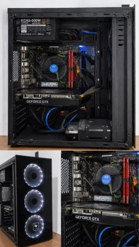 PC GAMER GTX 1660 + 16GB RAM + MONITOR 144hz 1ms + Mouse G Pro X Superlight