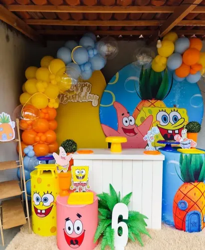 Decoração de festa de aniversário infantil
