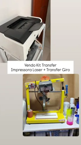 Transfer laser e impressora